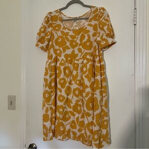 Roolee Flower Babydoll Dress